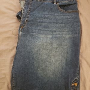 EUC, Avenue denim shorts, size 30